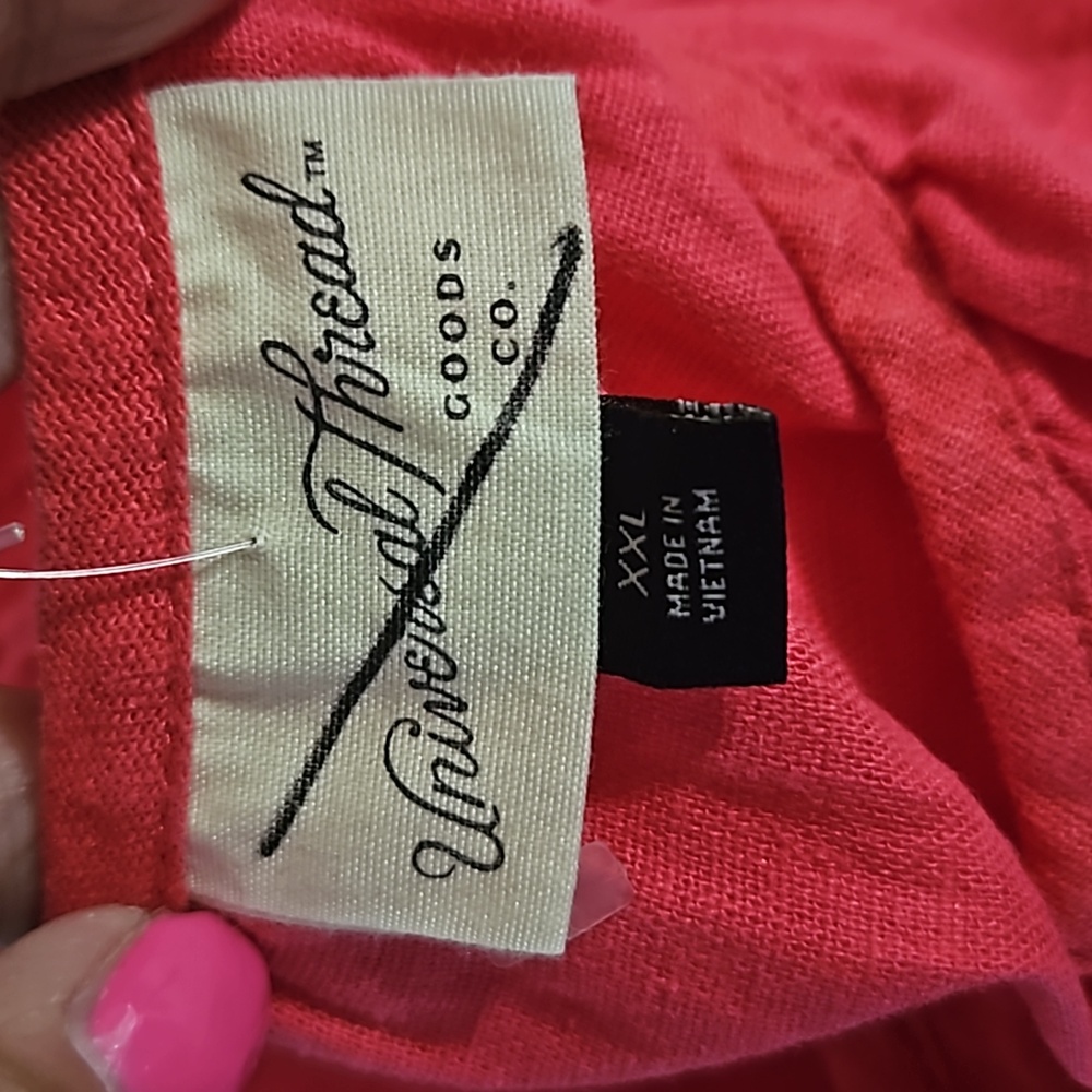 Universal Thread Hot Pink Mini Dress with V-Neck - Picture 8 of 9
